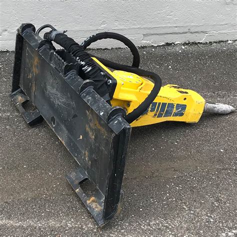 mini skid steer jackhammer rental|hydraulic skid steer attachment rental.